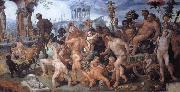 Maerten van heemskerck Triumph of Bacchus USA oil painting artist